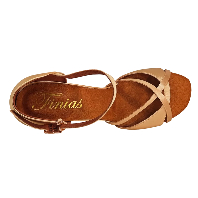 Finias Trio Flesh Satin